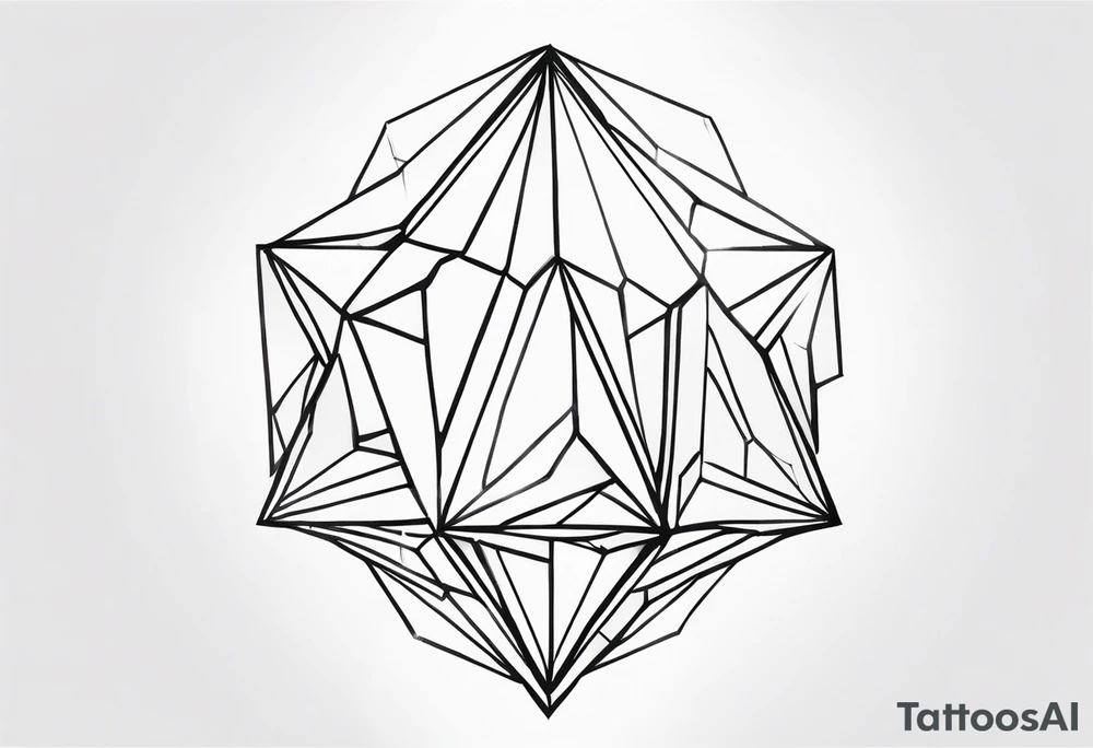 Crystal tattoo idea