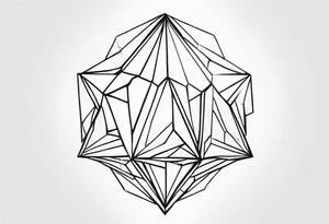 Crystal tattoo idea