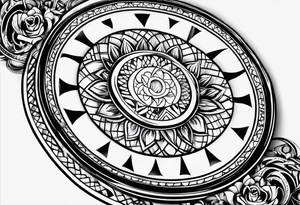 Minimalist design for a small tattoo with quote " never fold never back down" tattoo idea