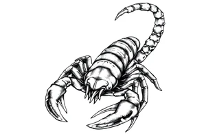 Scorpion Japanese style tattoo idea