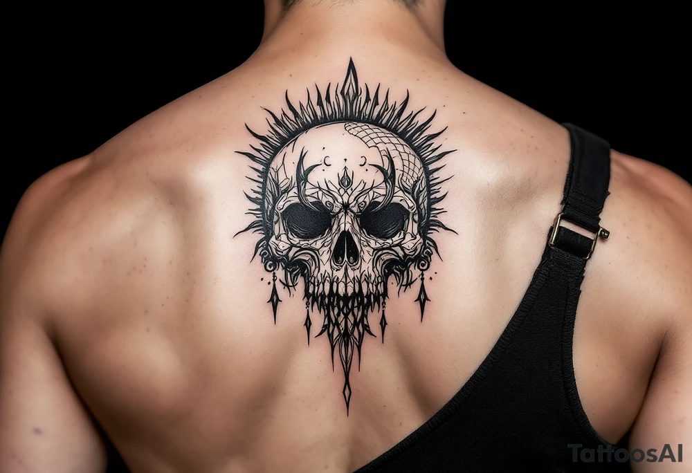 Purépecha style tattoo tattoo idea