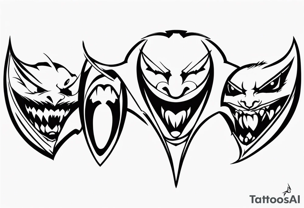 Vampire Fangs tattoo idea