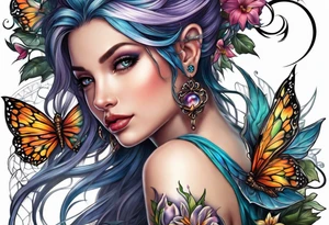 fairy tattoo idea