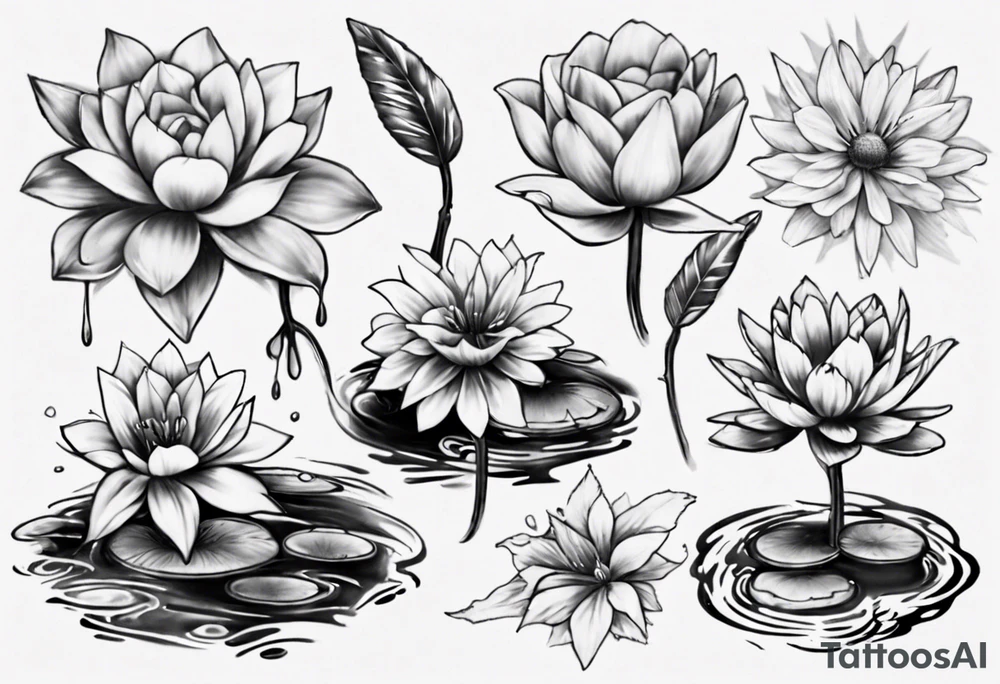 pond tattoo idea