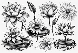 pond tattoo idea