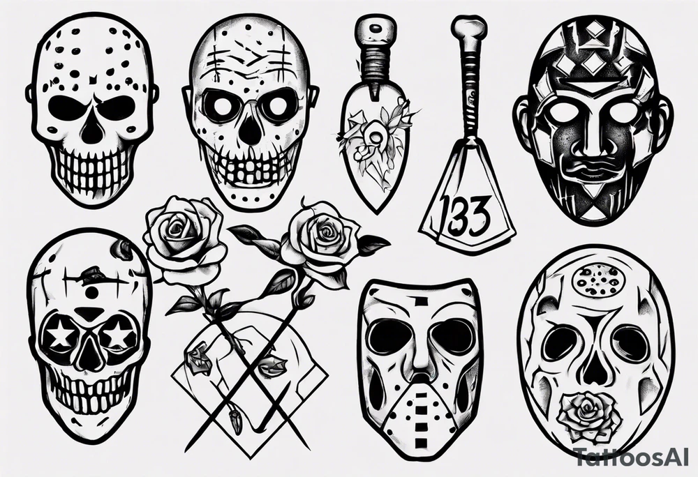 Friday the 13th tattoo idea