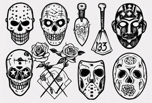 Friday the 13th tattoo idea
