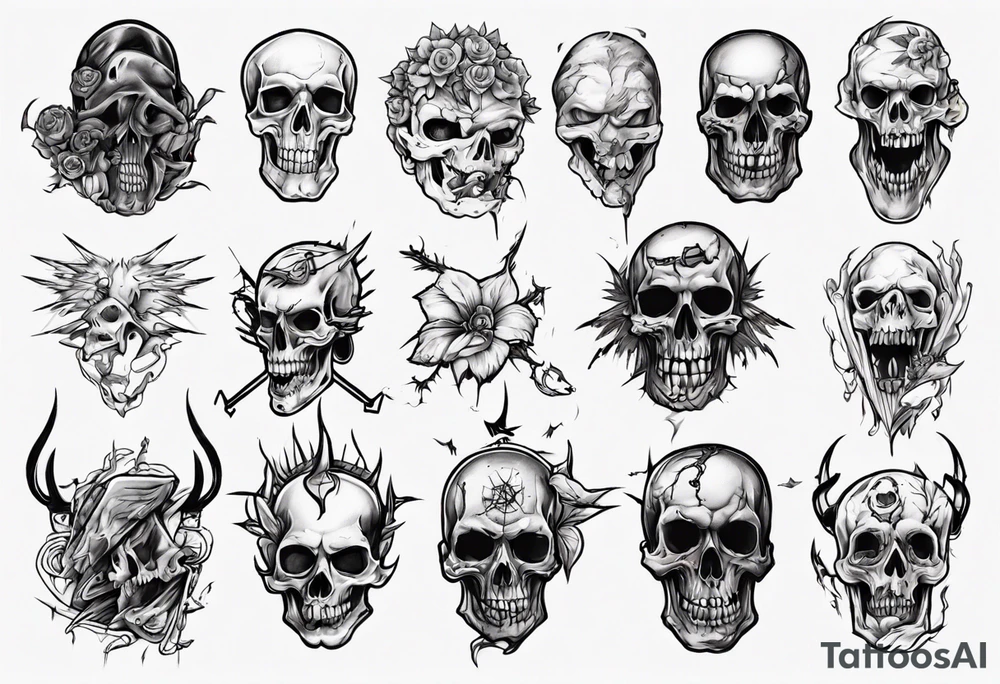 Undead tattoo idea