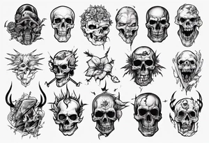 Undead tattoo idea