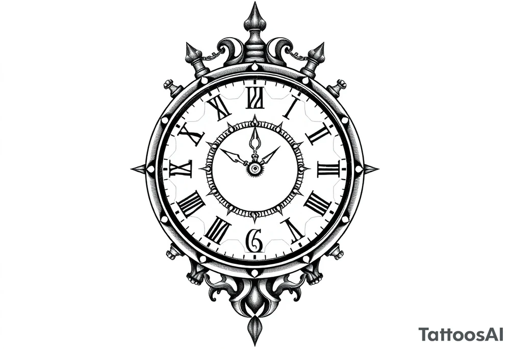 Clock tattoos tattoo idea