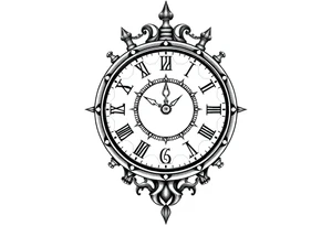 Clock tattoos tattoo idea