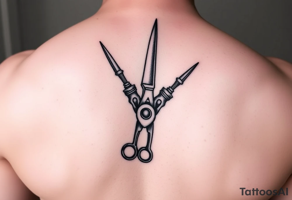 scissorhands tattoo idea