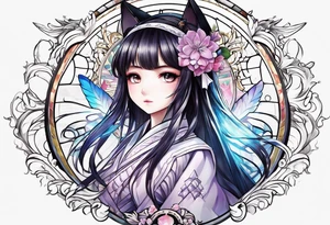 homura akemi puella magi time tattoo idea