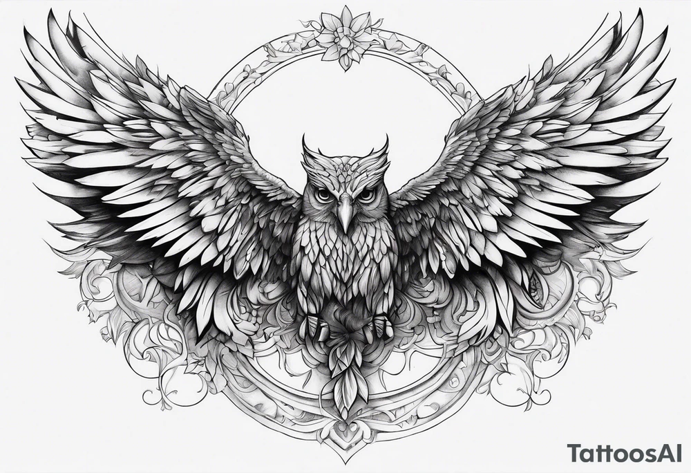 Wings tattoo idea