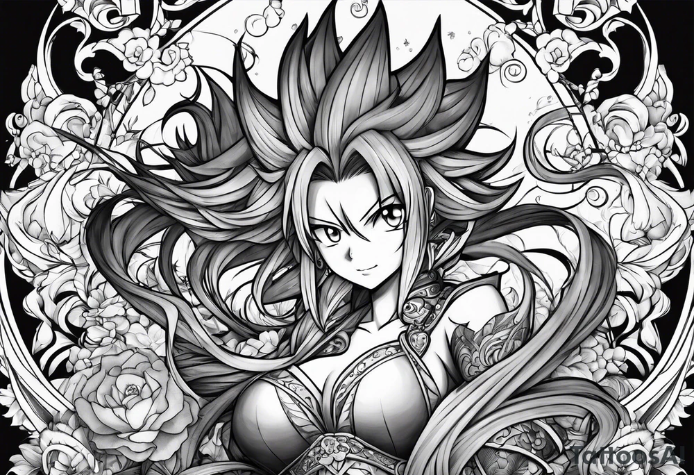 fairy tail anime tattoo idea