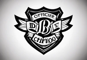 Officer B.D. tattoo idea