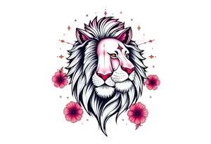 leon Galaxy power con calma tattoo idea