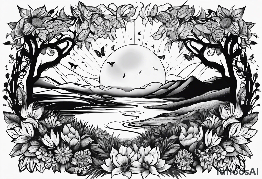 Sleep token take me back to eden album cover tattoo idea