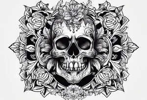 mundo explodindo tattoo idea