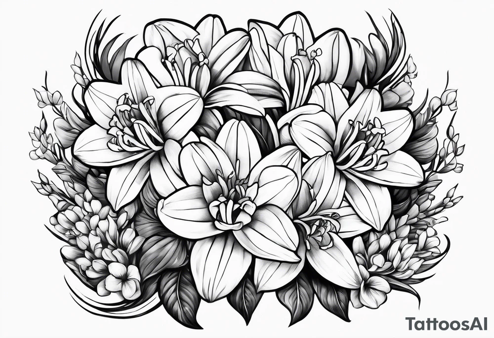hyacinth tattoo idea