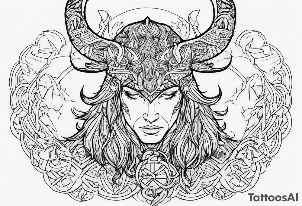norse mythology tattoo idea