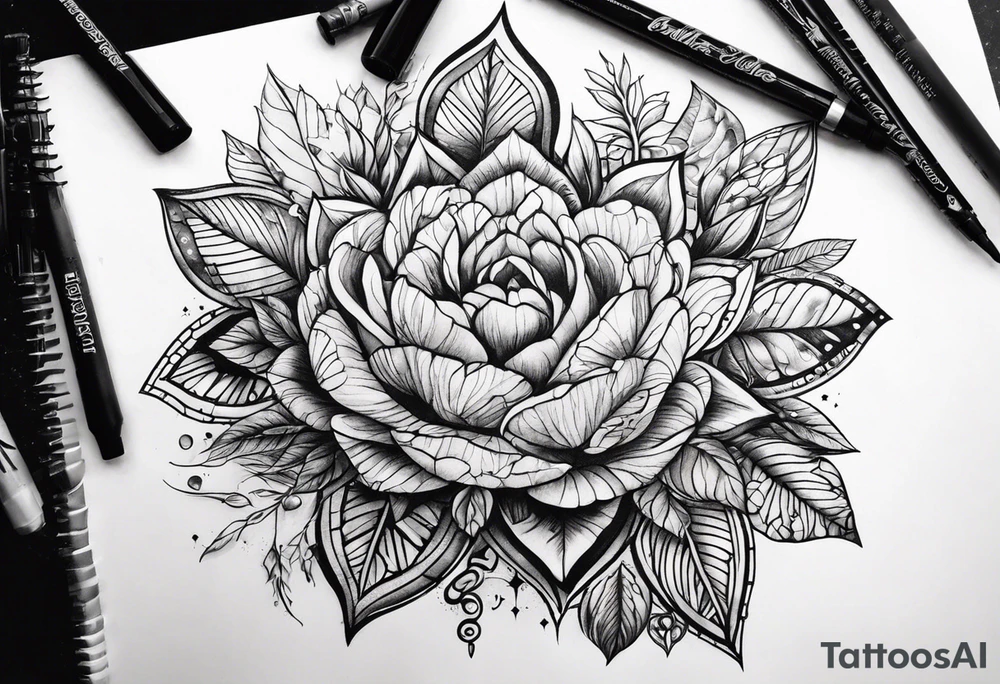 Kan je een tattoo maken met boogschieter sterrenbeeld, liefde en geluk tattoo idea