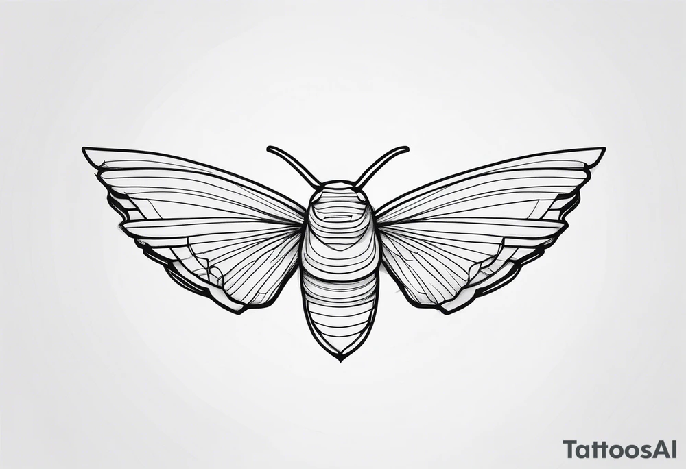 Line tattoo idea