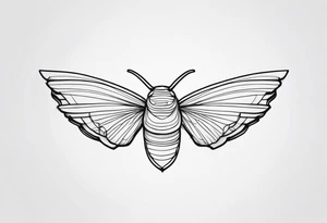 Line tattoo idea