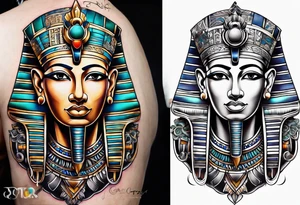 egypt gods tatto tattoo idea