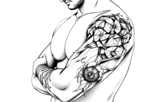 Make, masculine, Computer programmer coding, 6 kids, Libra, nerdy tattoo idea