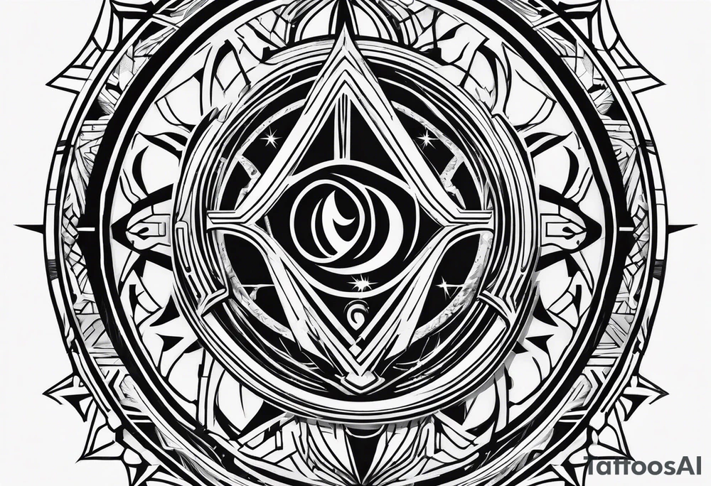 Star wars Jedi symbol tattoo idea