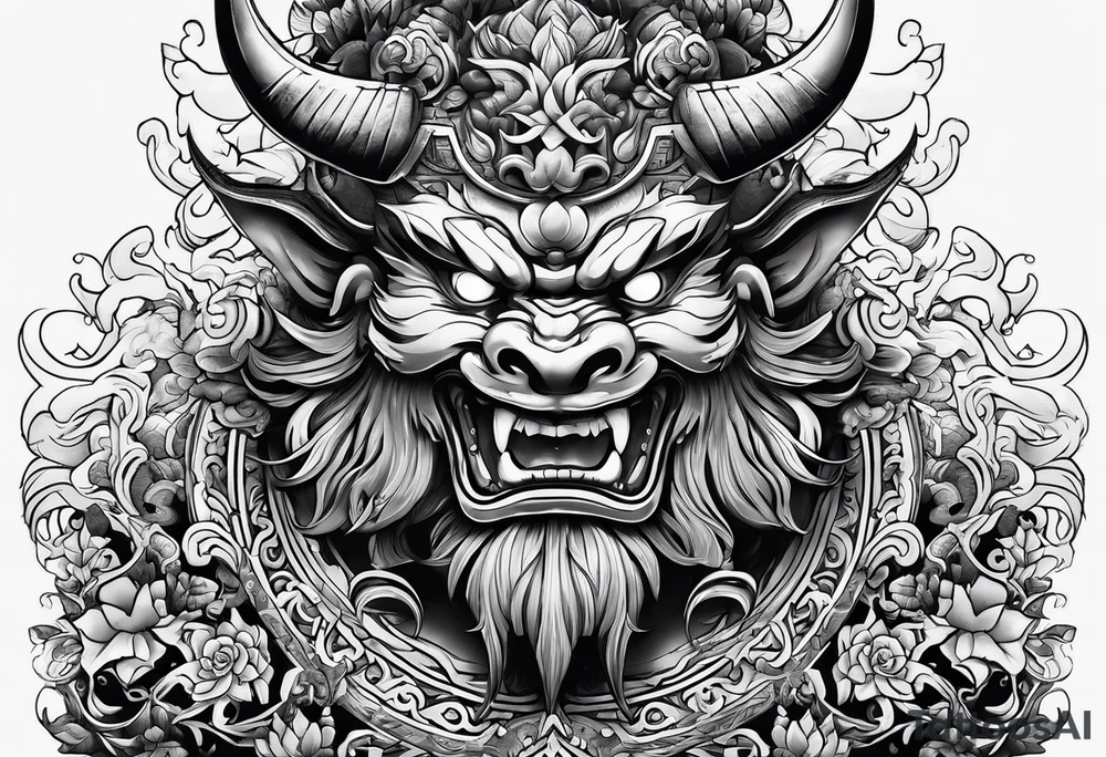 Oni tatoo tattoo idea
