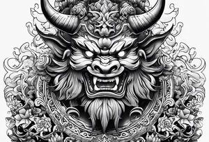 Oni tatoo tattoo idea