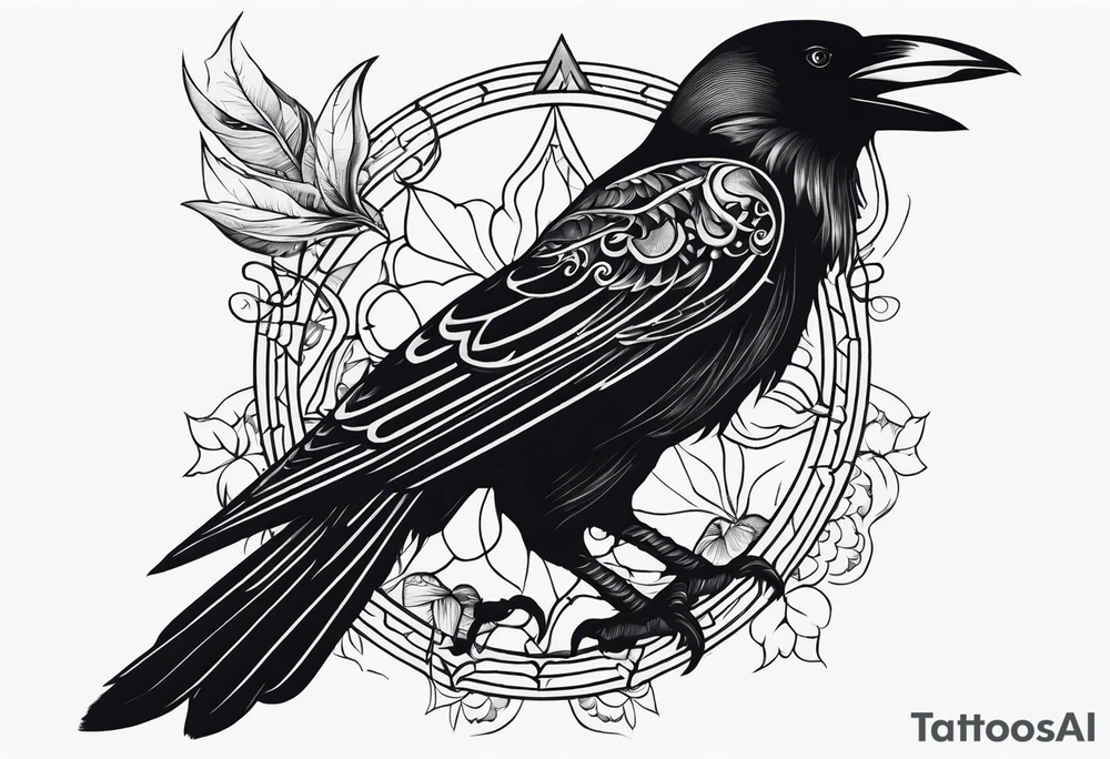 crows, tattoo idea