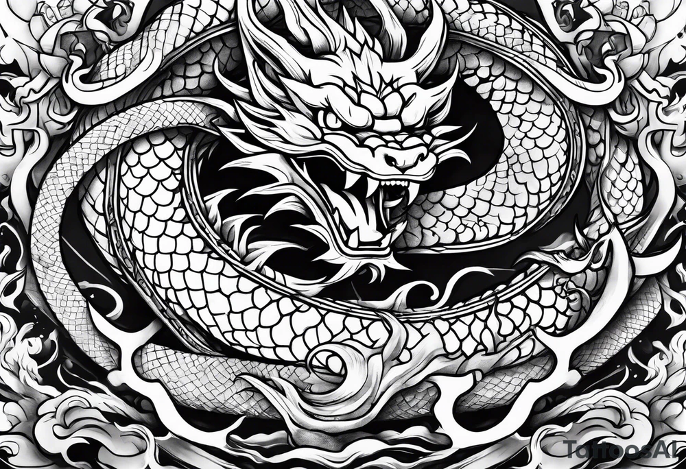 Shenron tattoo idea