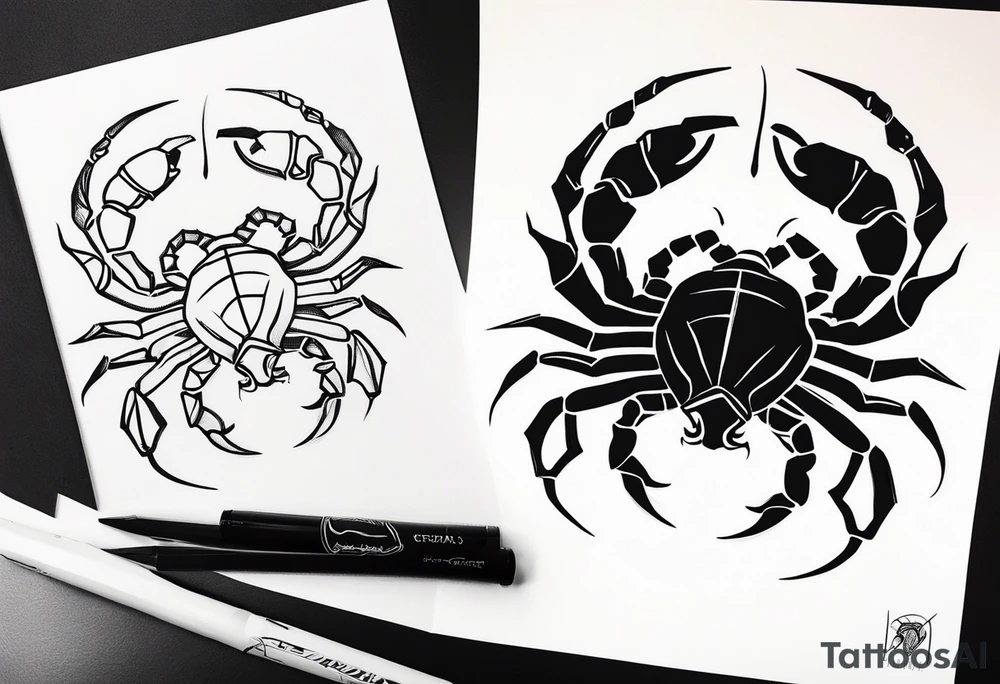 scorpion, scorpio tattoo idea