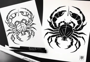 scorpion, scorpio tattoo idea