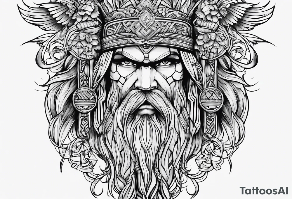 Norse rope tattoo idea