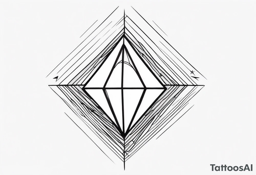 Sleeve on the forearm with a diamond in the middle tattoo idea Sleeve on the forearm with a diamond in the middle tattoo idea