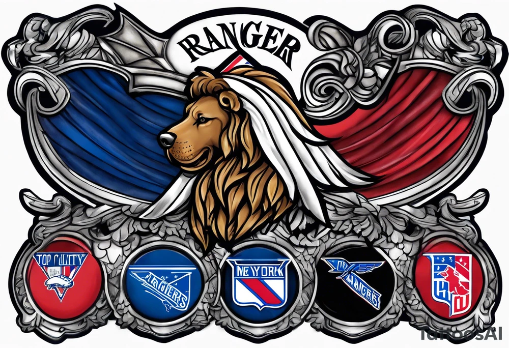 New York Rangers
Cockapoo tattoo idea