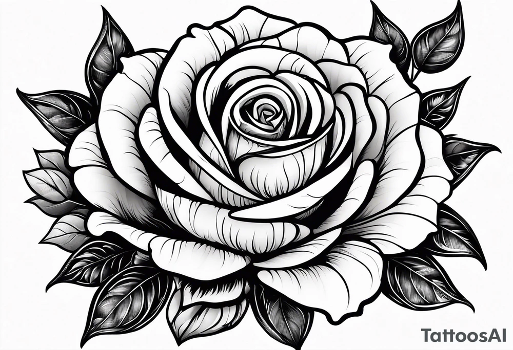 animal flower rose, sunflower, tattoo idea