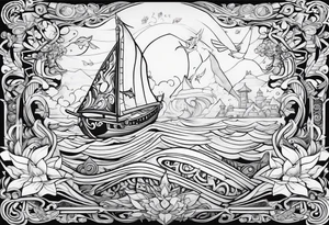 zelda wind waker tattoo idea