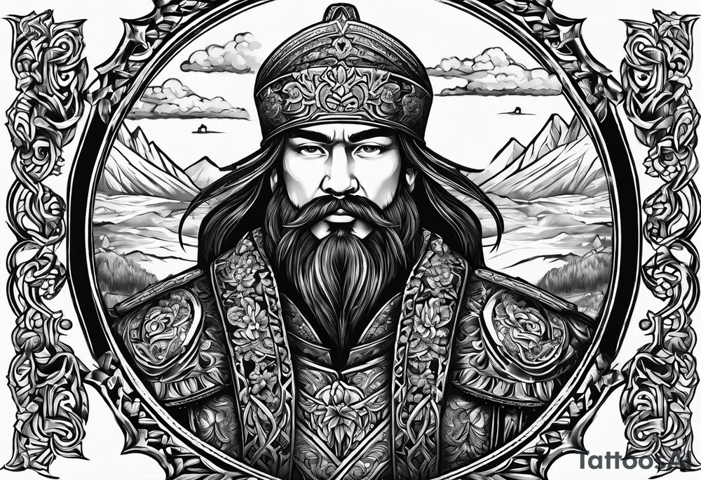 tattoo of Ukrainian Cossacks tattoo idea