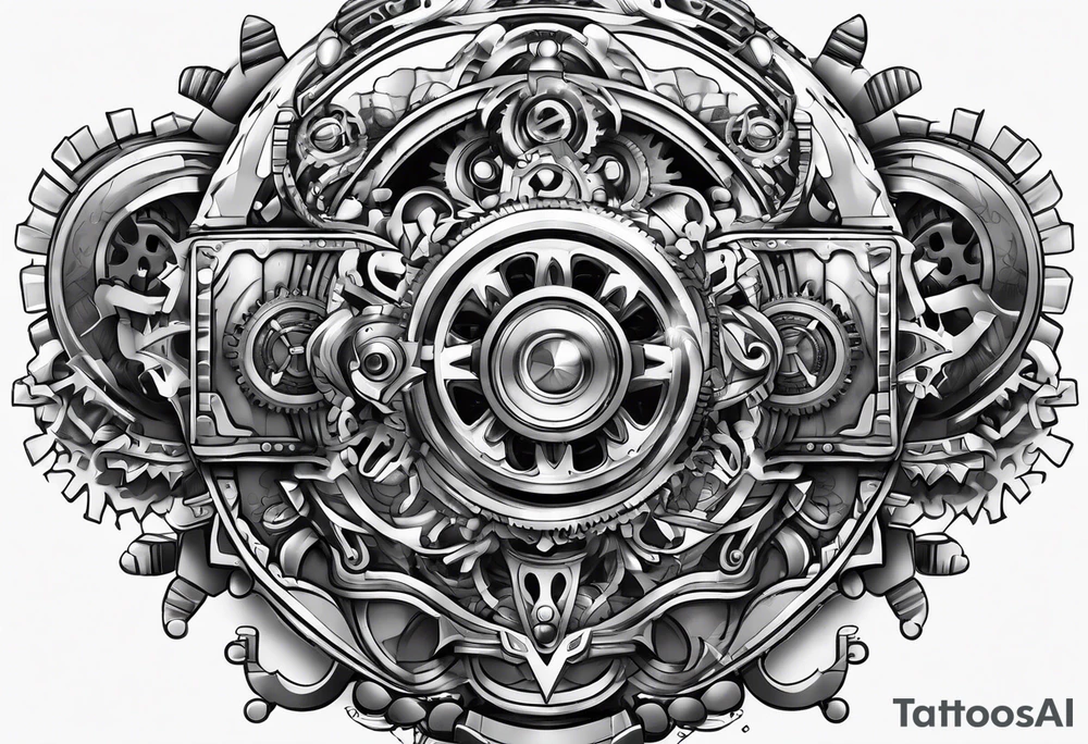 Mechanical engineer tattoo idea