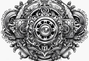 Mechanical engineer tattoo idea