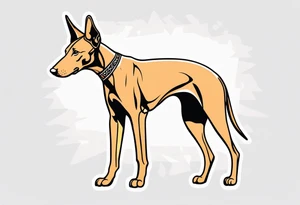 Pharaoh hound tattoo idea