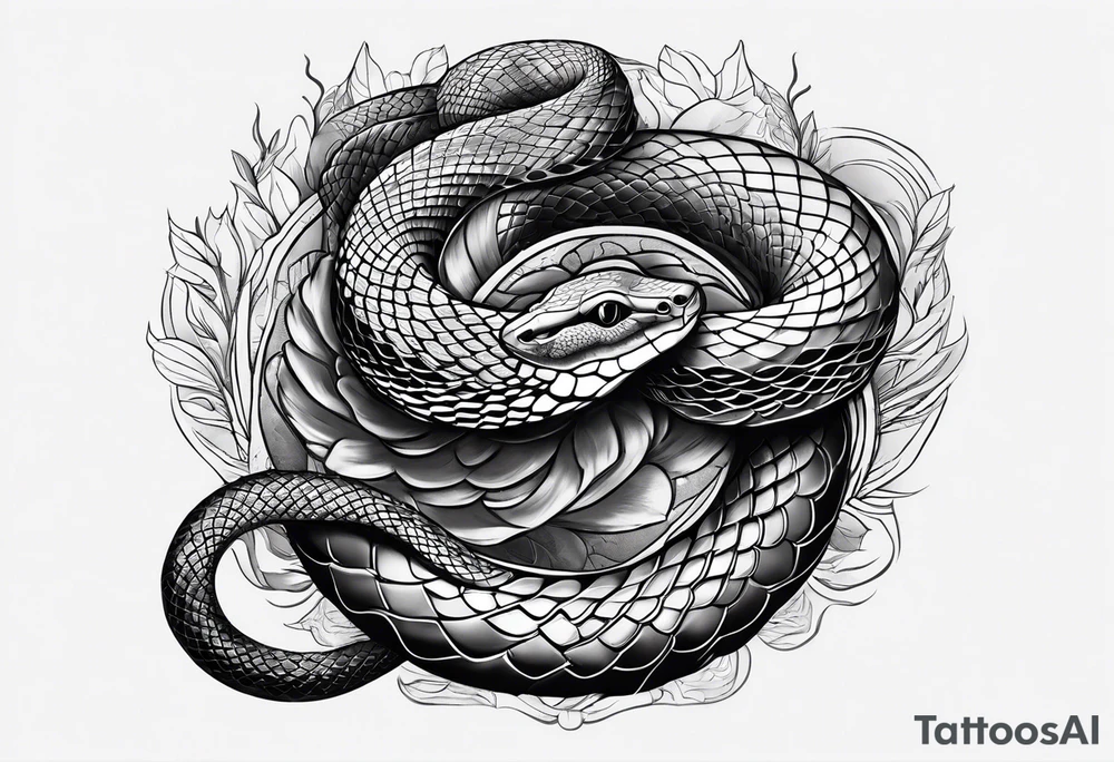 Snake tattoo idea