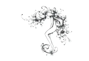 stepping into a stronger, wiser version of yourself after a difficult chapter. tattoo idea