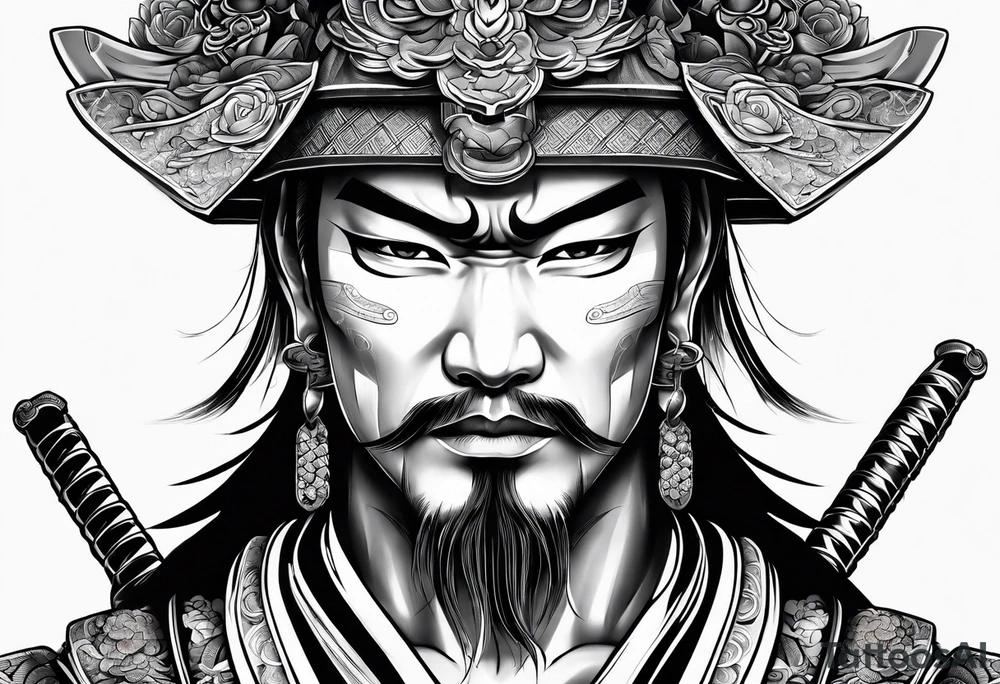 samurai tattoo idea