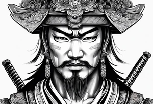 samurai tattoo idea